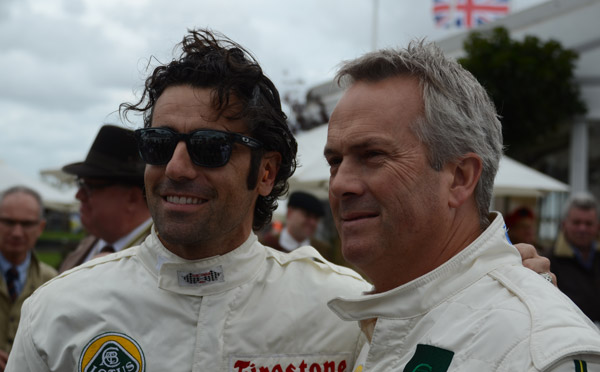 Dario Franchitti receives an MBE