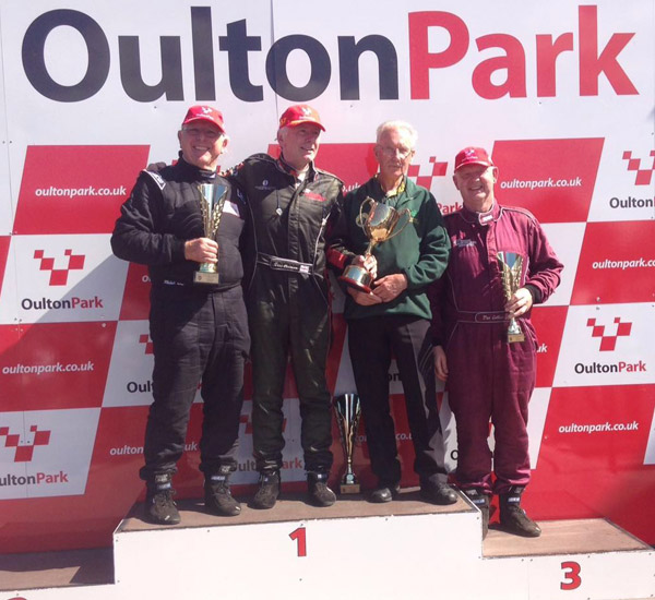 Podium for Collins at Oulton Park